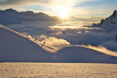 Skifahren in Lech