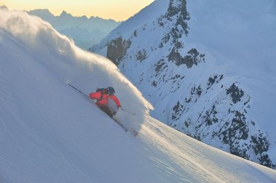 Skifahren in Lech