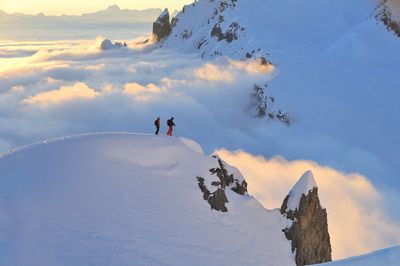 Berglandschaft im Winter